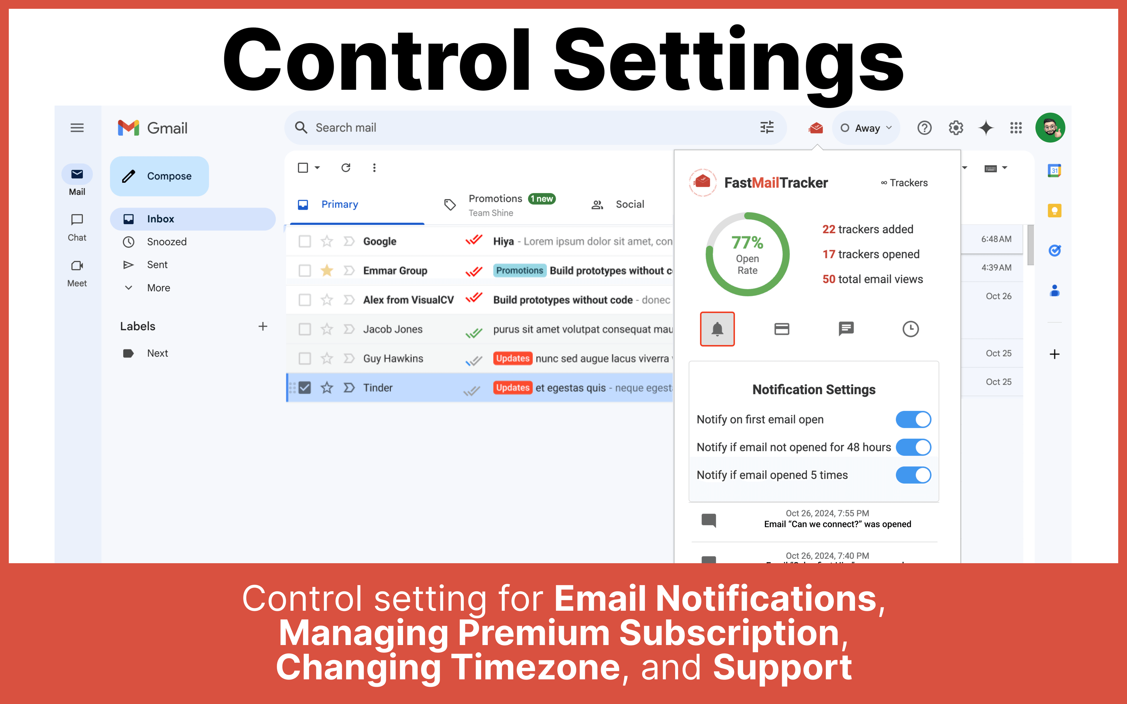 Control Settings