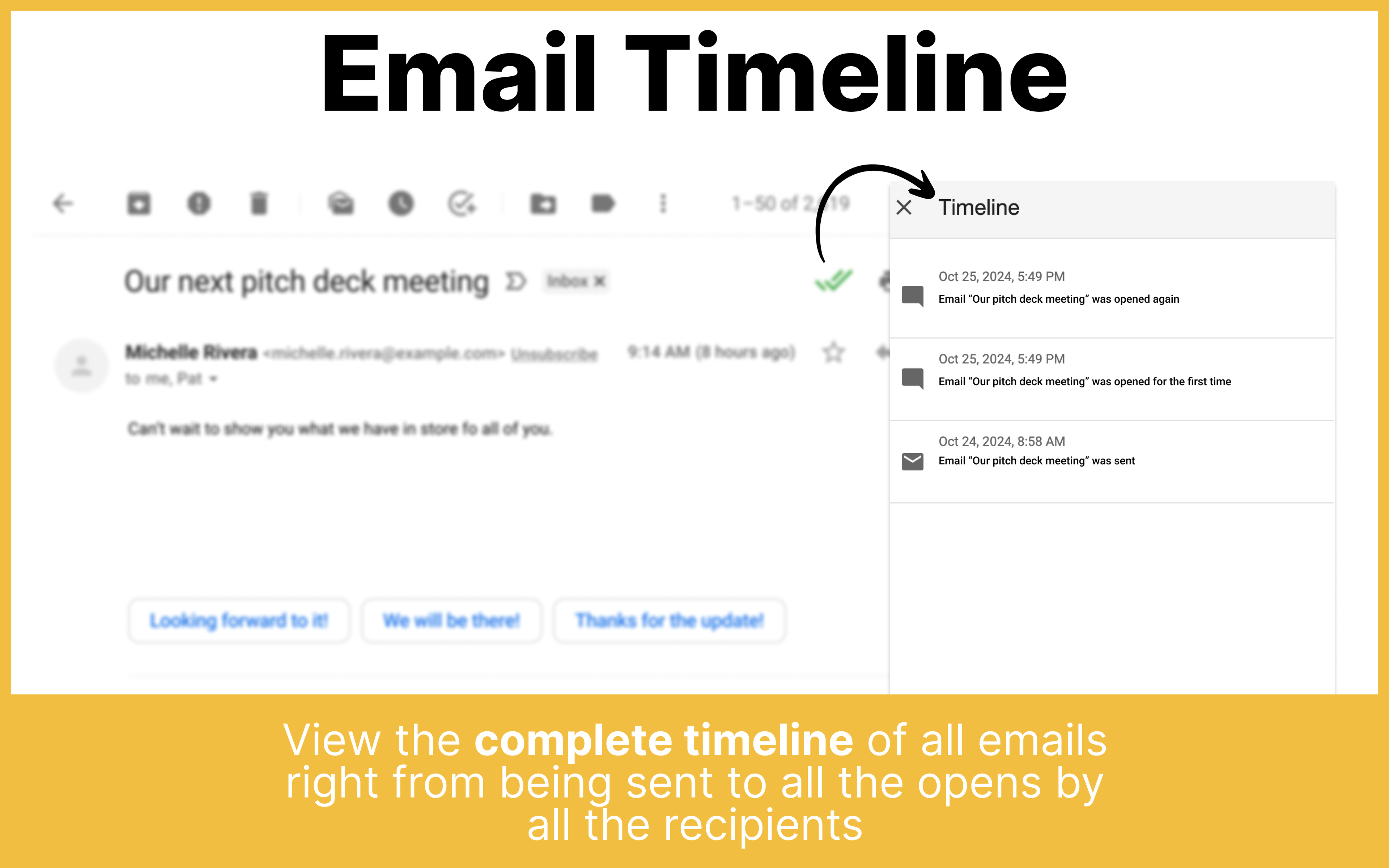 Email Timeline